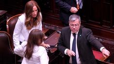 Tensión en el plenario del Congreso.