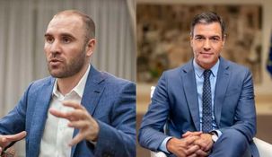 Martín Guzmán y Pedro Sánchez. Martín Guzmán y Pedro Sánchez.