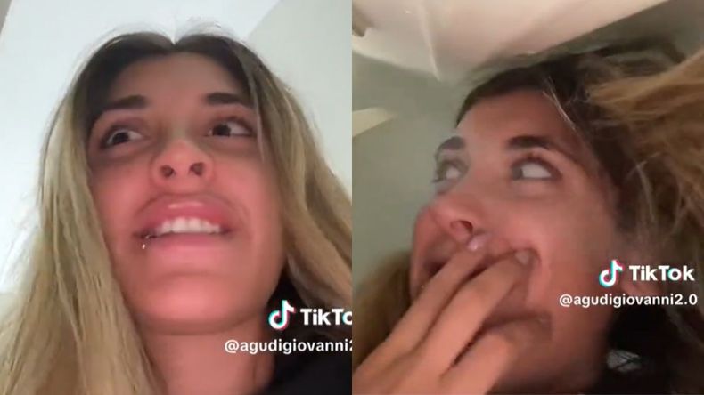 Las reacciones de la joven generaron mucho enfado entre los internautas.