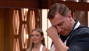 Maxi López emocionado en MasterChef Celebrity. Maxi López emocionado en MasterChef Celebrity.