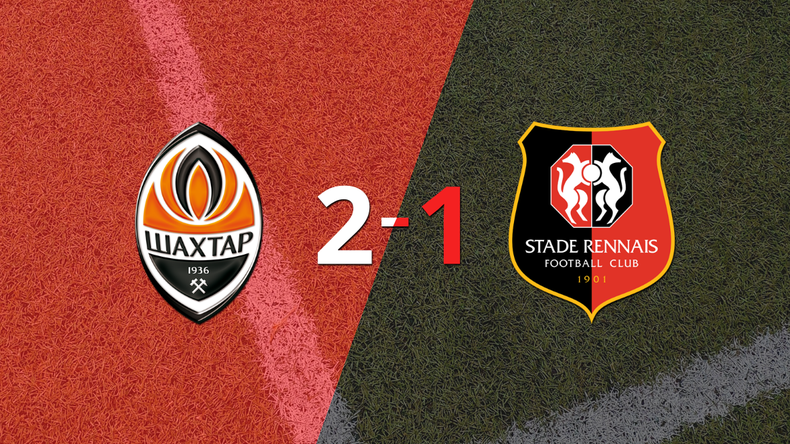 La victoria del duelo de ida quedó para Shakhtar Donetsk