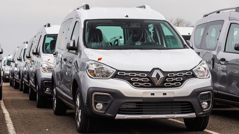 Kangoo es el utilitario más vendido del mercado local.