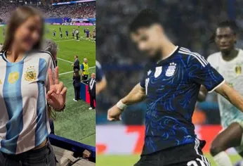 Un jugador de la Selección argentina fue vinculado con una influencer y ella lo negó.