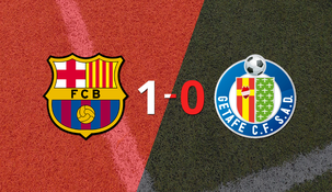 Barcelona derrotó en casa 1-0 a Getafe