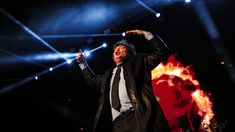 El presidente Javier Mieli, durante su acto en el Movistar Arena. El presidente Javier Mieli, durante su acto en el Movistar Arena.