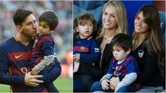 El festejo de Antonella Roccuzzo y Thiago tras el gol de Lionel Messi en su partido número 600 El festejo de Antonella Roccuzzo y Thiago tras el gol de Lionel Messi en su partido número 600