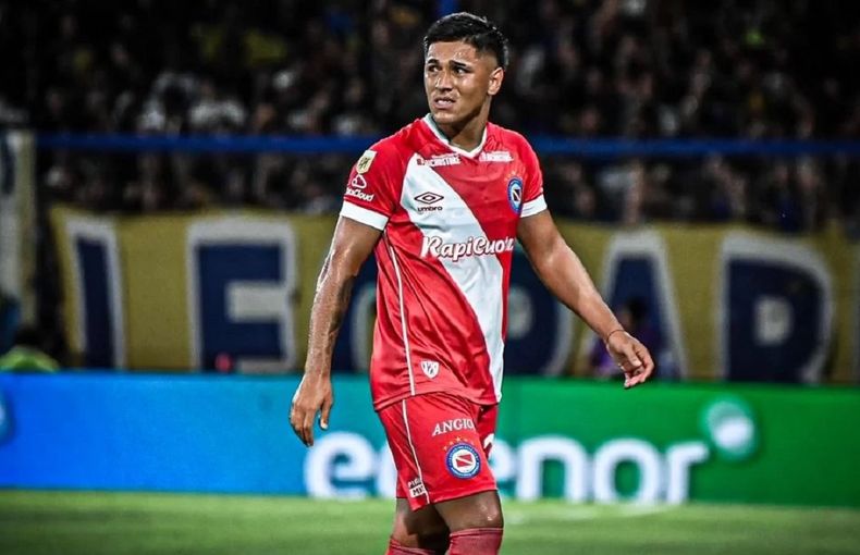 Leandro Lozano en Argentinos Juniors.