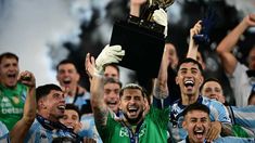 Racing se consagró campeón de la Recopa. Racing se consagró campeón de la Recopa.