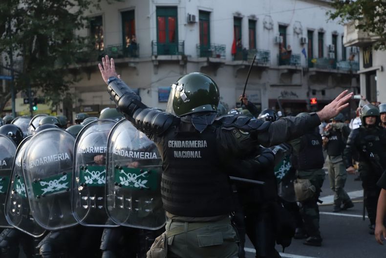 Fotogalería Así Fue La Brutal Represión De Las Fuerzas De Seguridad A