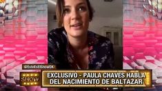 La emoción de Paula Chaves tras el nacimiento de Baltazar. La emoción de Paula Chaves tras el nacimiento de Baltazar.