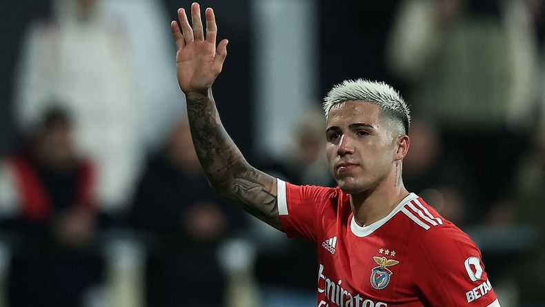 Enzo Fernández se despidió del Benfica.&nbsp;