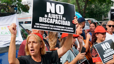 Los discapacitados y sus terapeutas, entre los grupos más golpeados por las políticas del Gobierno de Javier Milei.