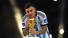 Leandro Paredes, integrante de la Argentina campeona del mundo. Leandro Paredes, integrante de la Argentina campeona del mundo.