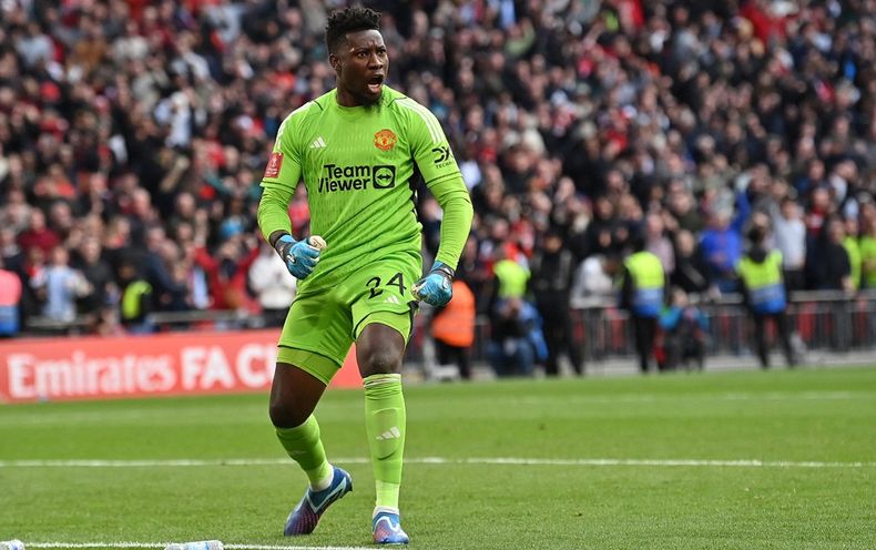 El camerunés Onana fue la figura de la victoria sobre Coventry.