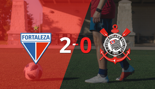 solido triunfo de fortaleza por 2-0 frente a corinthians