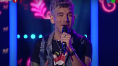 Leonardo Centeno se presentó en las audiciones a ciegas. Leonardo Centeno se presentó en las audiciones a ciegas.