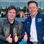 Javier Milei reunido con Elon Musk. Javier Milei reunido con Elon Musk.