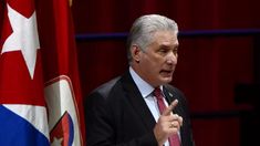 Díaz Canel, presidente de Cuba. Díaz Canel, presidente de Cuba.