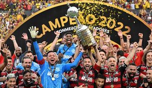Flamengo, último campeón de la Libertadores.