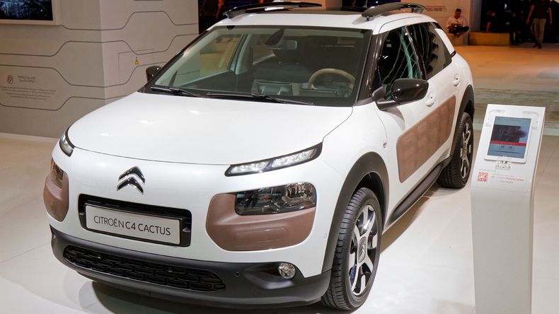 Así lucía el C4 Cactus español, con los airbumps laterales.