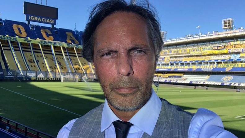 Gustavo López criticó a Francella por su video del triunfo de Racing.