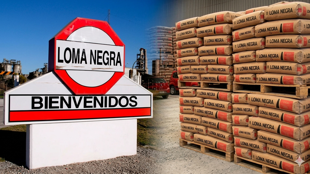 Caída de la construcción: Loma Negra detiene su producción por seis meses