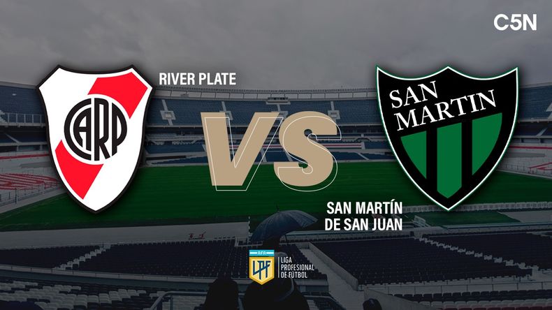 River derrotó 2-0 a San Martín de San Juan en el Monumental y volvió a ...