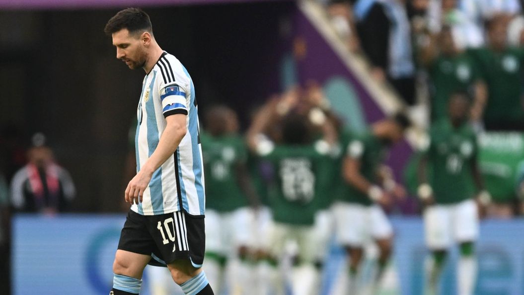 Reviví el minuto a minuto de la sorpresiva derrota la Argentina con Arabia Saudita en el Mundial Qatar 2022