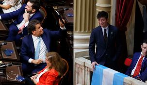 Facundo Manes y Santiago Caputo.