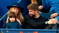 Shakira y Piqué junto a Milan Shakira y Piqué junto a Milan