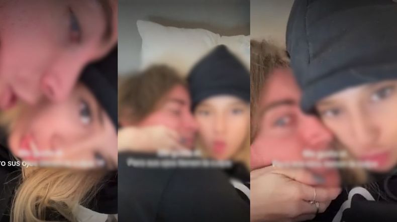 La famosa publicó un video en sus redes sociales para mostrar a su actual pareja.