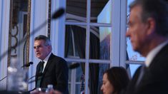 Rossi estuvo presente en el Consejo de las Américas.