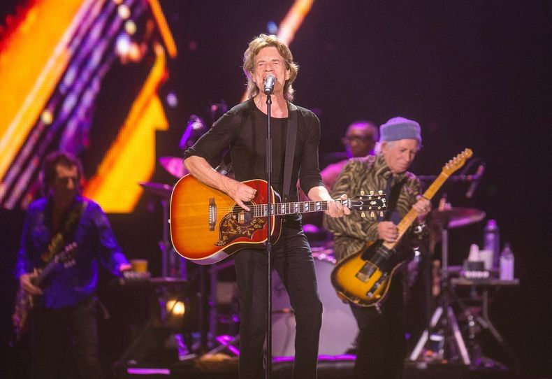 Los Stones tocaron ante más de 50 mil personas en el estadio Wanda Napolitano.&nbsp;
