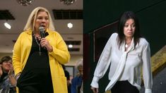 Elisa Carrió y Sandra Pettovello. Elisa Carrió y Sandra Pettovello.