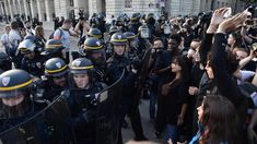 Temor por una nueva noche violenta en Francia tras el funeral del joven asesinado Temor por una nueva noche violenta en Francia tras el funeral del joven asesinado