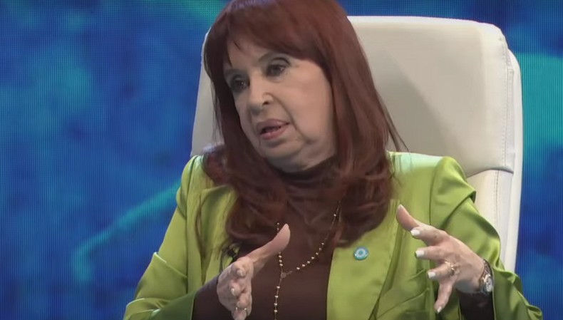 Cristina Kirchner brindó una entrevista exclusiva a C5N.