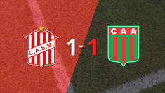 san martin (t) y agropecuario argentino empataron 1 a 1