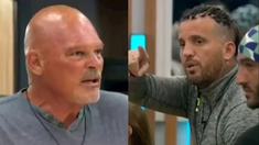 Alfa y Juan Reverdito se cruzaron antes del aire. Alfa y Juan Reverdito se cruzaron antes del aire.