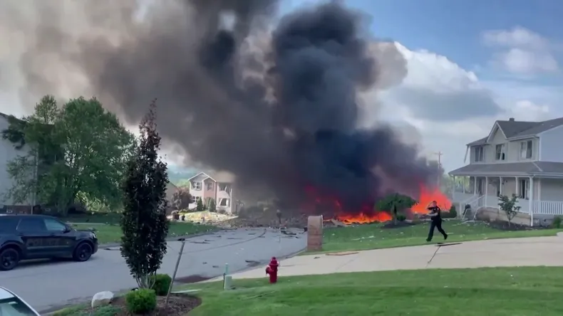 Explosión en una vivienda de Pensilvania- Estados Unidos.&nbsp;