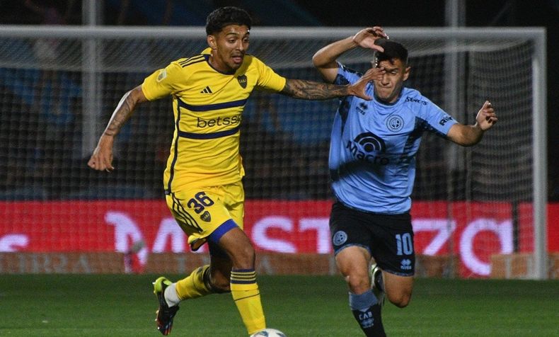 Boca se enfrentará con Belgrano en la Bombonera.