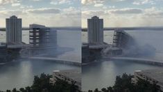 Un histórico hotel de Miami fue demolido. Un histórico hotel de Miami fue demolido.