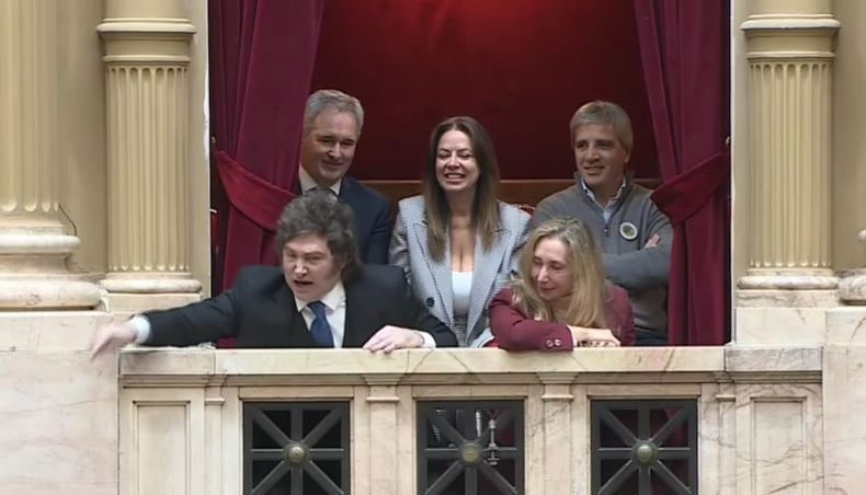 Javier Milei cruzó a los legisladores de Izquierda.&nbsp;
