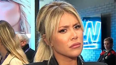 Fuerte cruce entre dos grandes figuras de Telefe. Fuerte cruce entre dos grandes figuras de Telefe.