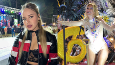 El cruce entre la exparticipante de Gran Hermano y una de las Angelitas. El cruce entre la exparticipante de Gran Hermano y una de las Angelitas.