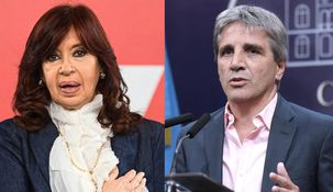 Cristina Kirchner y Caputo se pelearon por redes sociales. Cristina Kirchner y Caputo se pelearon por redes sociales.