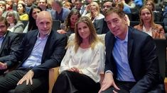 Horacio Rodríguez Larreta, Diego Santilli y Cynthia Hotton. Horacio Rodríguez Larreta, Diego Santilli y Cynthia Hotton.