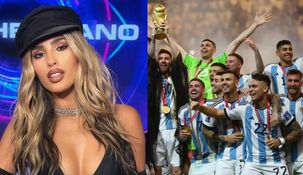 Juli Poggio comenzó un inesperado romance con un campeón del mundo con la Selección argentina: Thiago Almada. Juli Poggio comenzó un inesperado romance con un campeón del mundo con la Selección argentina: Thiago Almada.