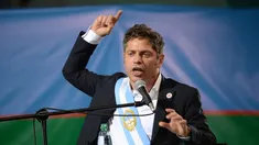 El gobernador bonaerense, Axel Kicillof.