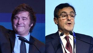 El presidente Javier Milei y Martín Rappallini, titular de la UIA.&nbsp;