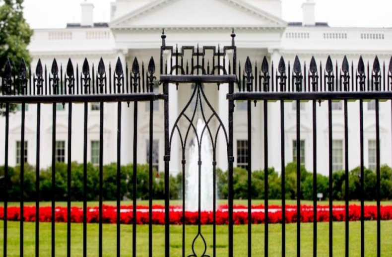 El nene logró meterse entre las rejas del lado norte de la mansión presidencial en Washington.&nbsp;